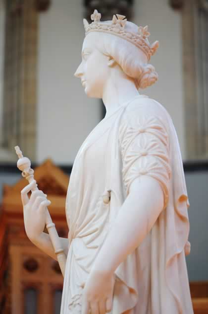 La statue de la reine Victoria