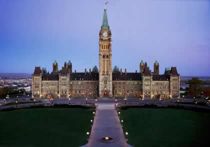 Les édifices du Parlement 