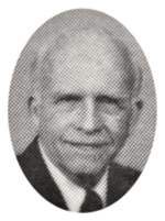 Photograph of Dr. Bruce Halliday, President of the Canadian IPU Group, 1991 to 1993