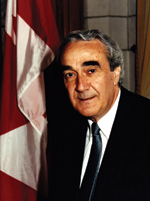 Photograph of Hon. Marcel Prud’homme, President of the Canadian IPU Group, 1982 to 1984