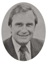 Photograph of Hon. Robert Douglas George Stanbury, President of the Canadian IPU Group, 1975 to 1977